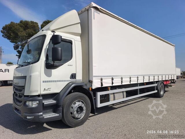 LKW mit Pritsche & Plane DAF 18.290 LF EURO 6
