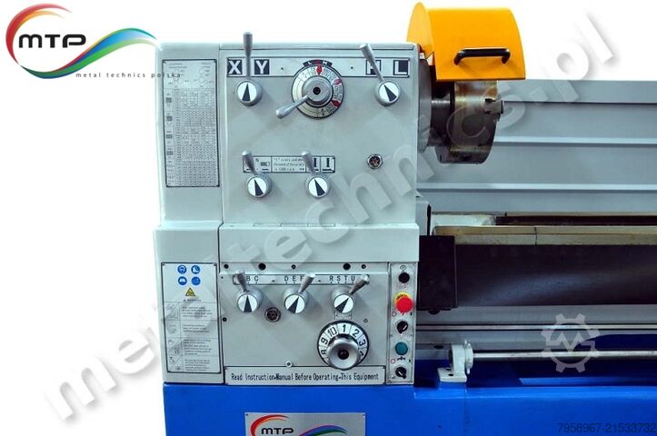 Universaldrehmaschine 660 × 2000 mit DRO Metal Technics Polska TOKARKA UNIWERSALNA MTP 660 x 2000 DRO