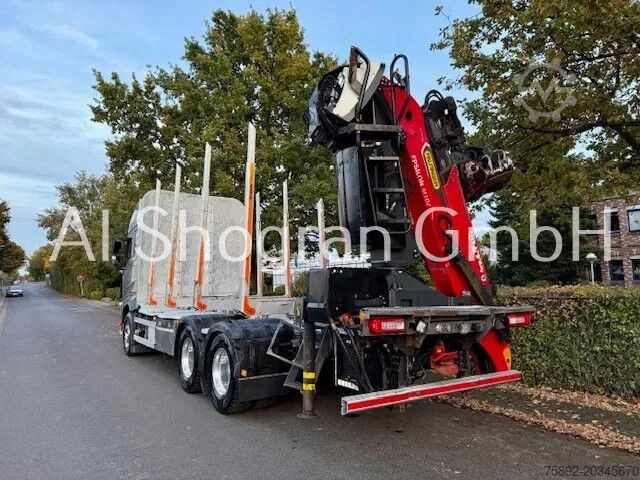 Holztransporter Volvo FH 460 6x4 / Kran Epsilon M10Z / Eu6