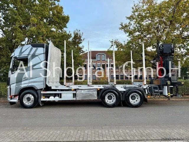 Holztransporter Volvo FH 460 6x4 / Kran Epsilon M10Z / Eu6