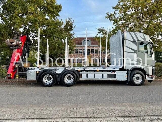 Holztransporter Volvo FH 460 6x4 / Kran Epsilon M10Z / Eu6