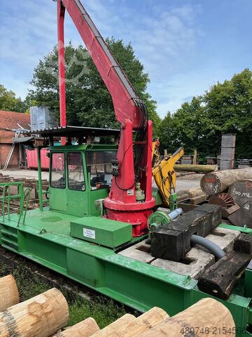 Einteilwagen, Sortierzug, Rundholzwagen Wolf RSZ 3,00-14,5/25