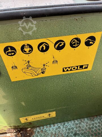 Einteilwagen, Sortierzug, Rundholzwagen Wolf RSZ 3,00-14,5/25