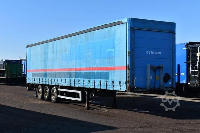 NORDIC 3 AXLE CURTAINSIDER  GALVANISED CHASSIS SAF DISC