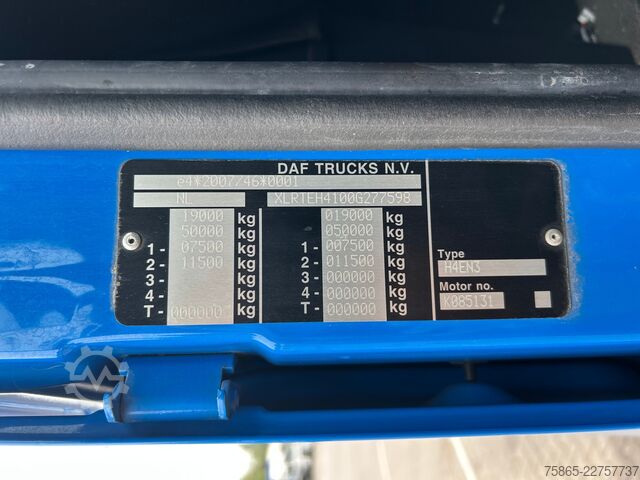 Standard tractor DAF XF 450 FT SC / 755 dkm / Tacho V2 / 2 Tanks / S...