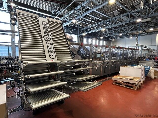 Beverage production machine Robino&Galandrino MONOSTADIO 2Z 16 T + EOLO 3/72 OTTICO DC