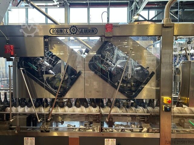 Beverage production machine Robino&Galandrino MONOSTADIO 2Z 16 T + EOLO 3/72 OTTICO DC