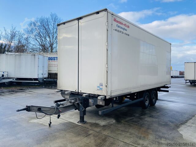 Kofferanhänger Möslein TKO 105 D 7m weiß  Tandem- Koffer, Durchladbar, Neuwertig