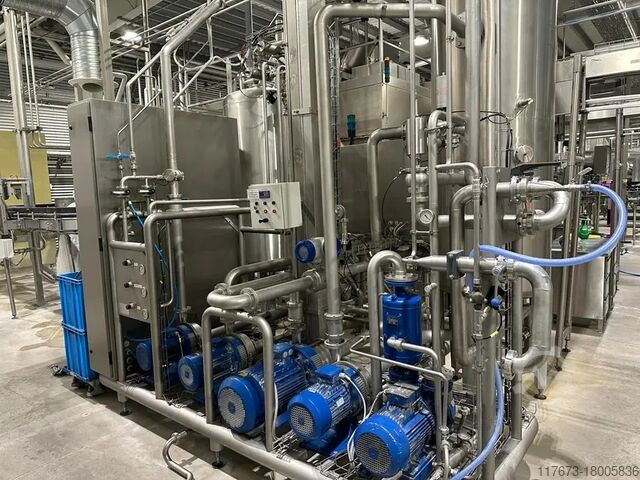 Komplette Abfüllanlage