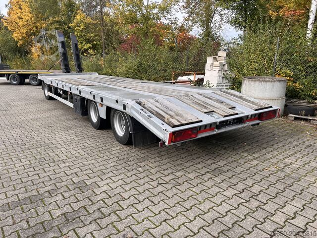 Tieflader Anhänger Möslein TO 3 F Schwebheim  3 Achs Tiefladeranhänger
