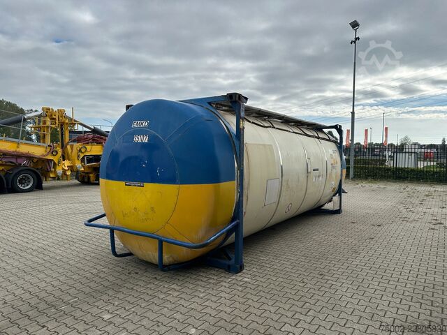 Tankcontainer Van Hool 34.600L / 1-comp. + baffles / 20FT swapbody / U...