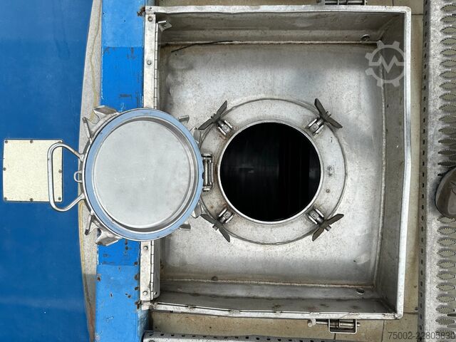 Tankcontainer Van Hool 34.600L / 1-comp. + baffles / 20FT swapbody / U...