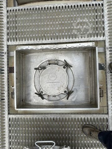 Tankcontainer Van Hool 34.600L / 1-comp. + baffles / 20FT swapbody / U...