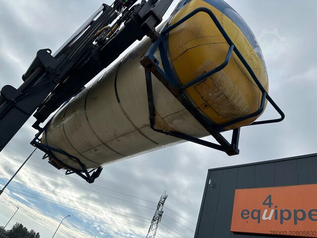 Tankcontainer Van Hool 34.600L / 1-comp. + baffles / 20FT swapbody / U...