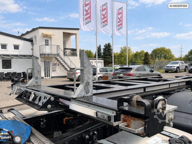 Swap body semitrailer Goebel Containerchassis 10|20|30|40 Lenkachse