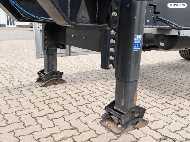 Swap body semitrailer Goebel Containerchassis 10|20|30|40 Lenkachse