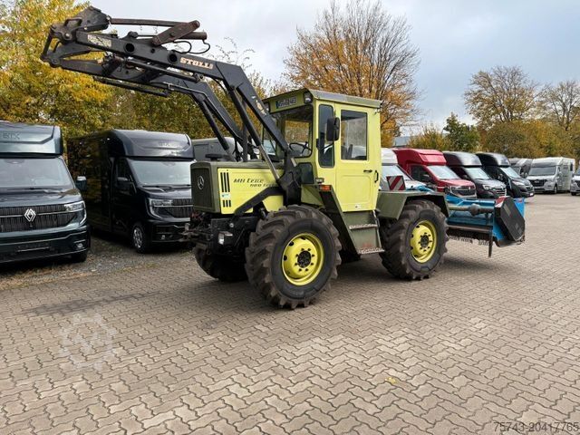 Field cultivator MERCEDES-BENZ MB TRAC 900 mit Frontlader + Mulcher