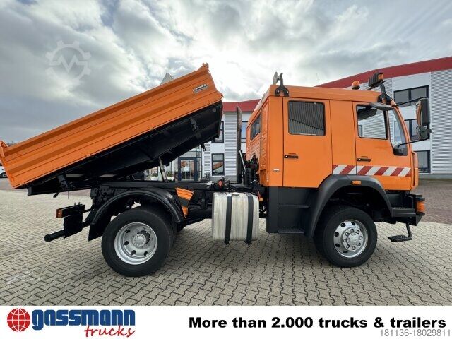 Kipper LKW MAN 14.225 LAK 4x4 BB Doka, Winterdienstausstattung