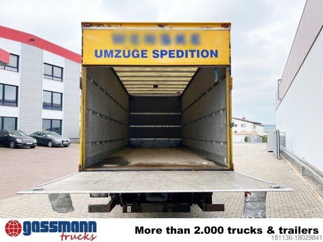 Box truck Mercedes-Benz Atego 1224 L, Möbelkoffer, Dautel LBW, 42 cbm