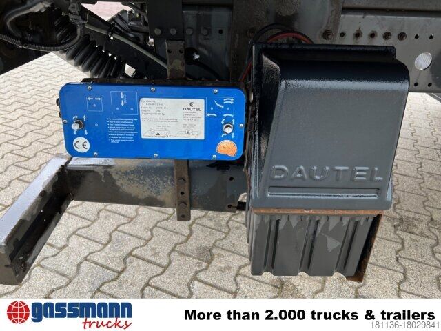 Box truck Mercedes-Benz Atego 1224 L, Möbelkoffer, Dautel LBW, 42 cbm
