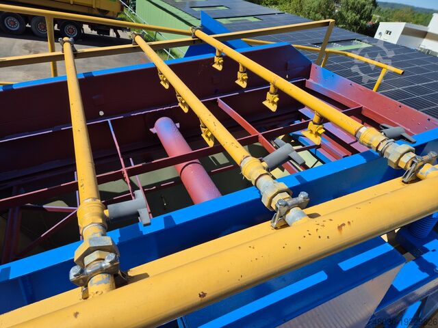 Double-deck screening machine  Siebmaschine