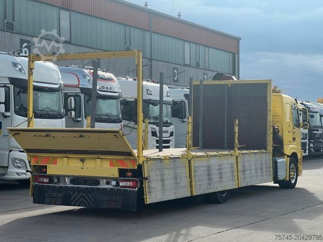 Truck mounted crane VOLVO FM 420 * PALFINGER KRAN 14M * LIFT *  TEMP *