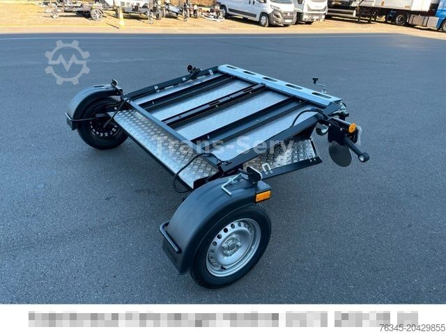 Motorcycle trailer LORRIES MT-2 Motorrad Anhänger Absenkbar Faltbar