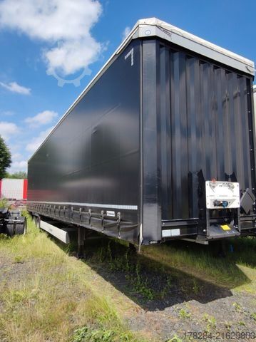 Open semitrailer with tarp KRONE Mega Liner SZP 18 Edscha, hydraulisches Hubdach