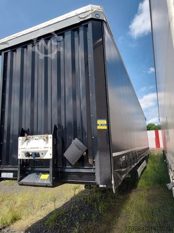 Open semitrailer with tarp KRONE Mega Liner SZP 18 Edscha, hydraulisches Hubdach