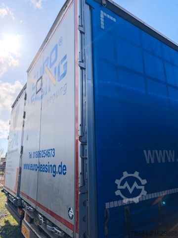 Auflieger mit Pritsche & Plane KÖGEL S24-1  BPW ECO-Achsen Liftachse Vario Fix