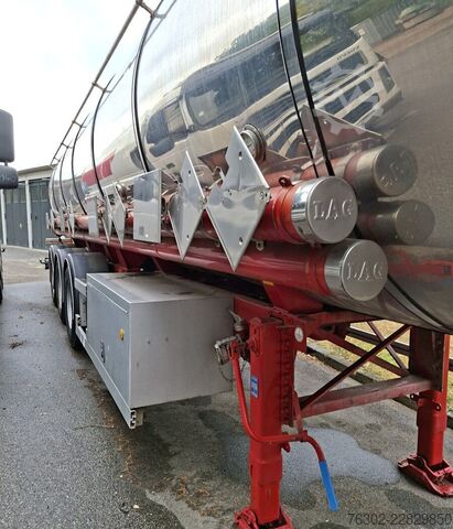 Tankauflieger LAG LAG GSA 24  36.000 Liter 4 Kammern