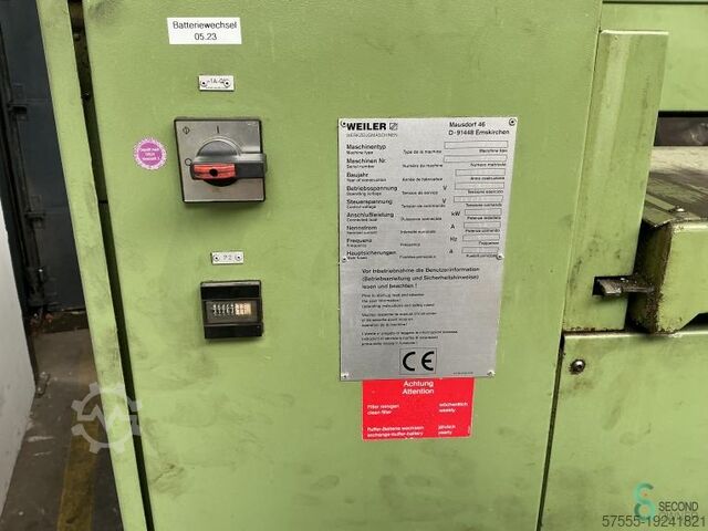 Horizontaldrehmaschinen Weiler E35 1997 Weiler E35