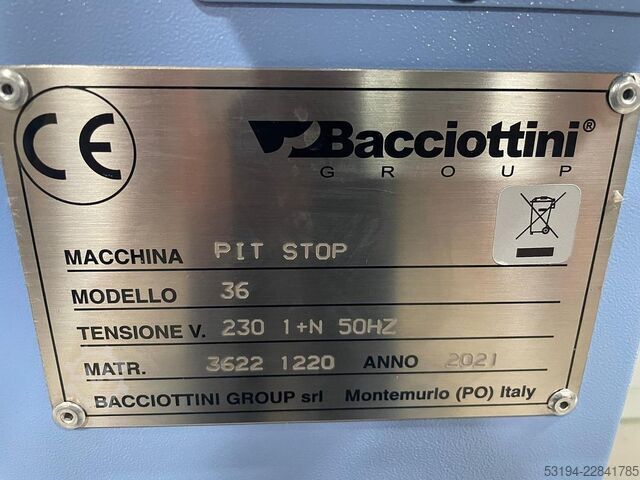 Bacciottini Pit Stop 36 mit Touchscreen  