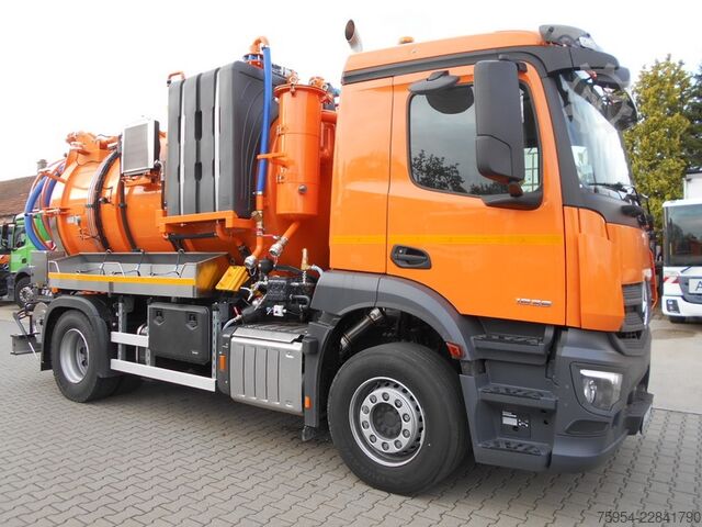 Saugwagen Mercedes-Benz Actros 1836 L 4x2 / Faros 10/0,5