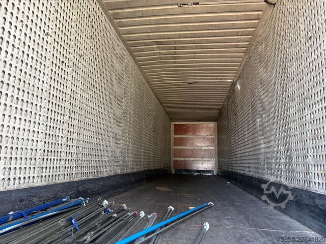 Box body Krone KRONE Koffer / Textil / Conefctie / BPW Axles /...