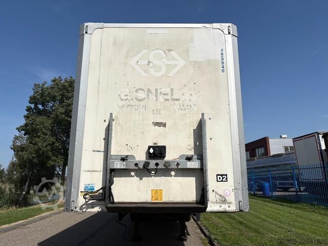 Box body Groenewegen DRO-14-27 3-Axle Box / Steering / BPW Axles / L...