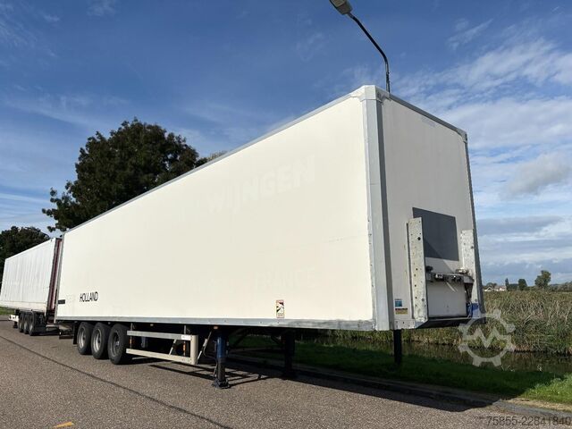 Box body Groenewegen DRO-14-27 3-Axle Box / BPW Axles / NL Trailer