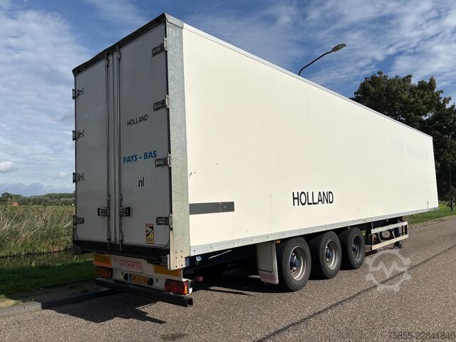 Box body Groenewegen DRO-14-27 3-Axle Box / BPW Axles / NL Trailer