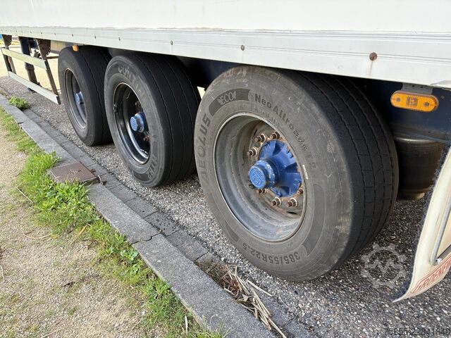 Box body Groenewegen DRO-14-27 3-Axle Box / BPW Axles / NL Trailer