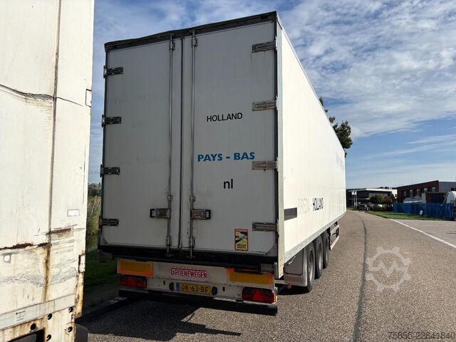 Box body Groenewegen DRO-14-27 3-Axle Box / BPW Axles / NL Trailer