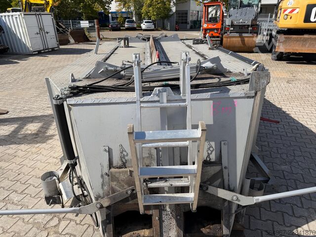 Asphalt hot box graber Isogra Asphalt-Thermocontainer