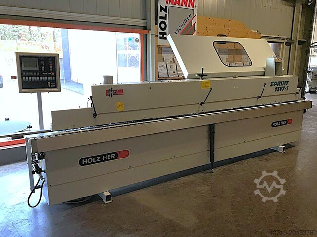 Kantenanleimmaschine HOLZ-HER 1317-1 FÜ + PU
