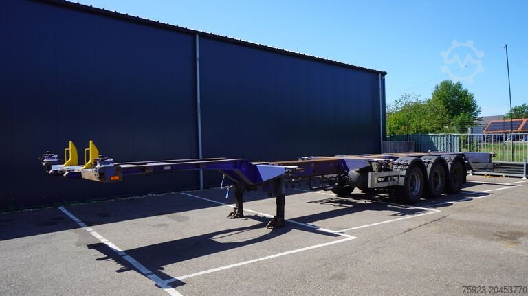 Containertransport Pacton 3 AXLE MULTI CONTAINER TRANSPORT TRAILER EXTEND...
