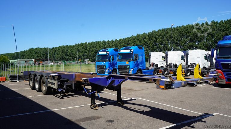 Containertransport Pacton 3 AXLE MULTI CONTAINER TRANSPORT TRAILER EXTEND...