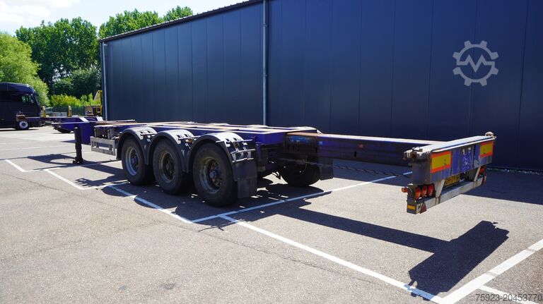 Containertransport Pacton 3 AXLE MULTI CONTAINER TRANSPORT TRAILER EXTEND...