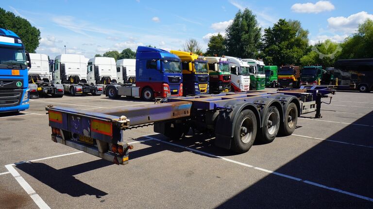 Containertransport Pacton 3 AXLE MULTI CONTAINER TRANSPORT TRAILER EXTEND...