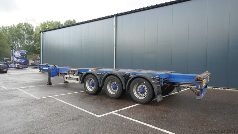 Containertransport Pacton 3 AXLE MULTI CONTAINER TRANSPORT TRAILER EXTEND...