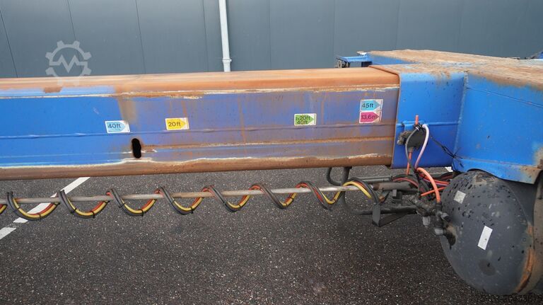 Containertransport Pacton 3 AXLE MULTI CONTAINER TRANSPORT TRAILER EXTEND...