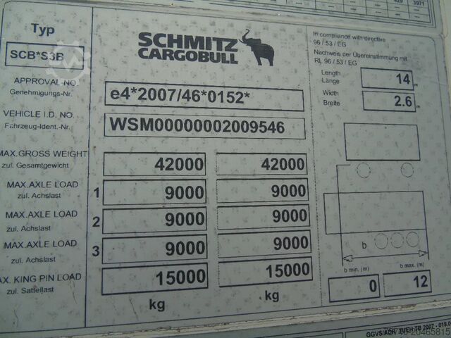 Kühl-/Tiefkühltransport Schmitz Cargobull + CARRIER VECTOR 1950 + LIFT + APK 07-26
