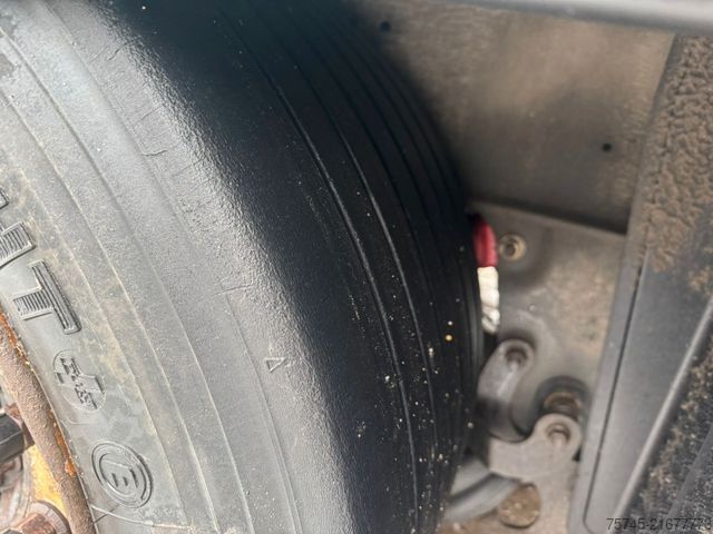 Open semitrailer with tarp SCHMITZ CARGOBULL SCB*S3T *  * LIFTACHSE * HUBDACH*ÜBERBREITE